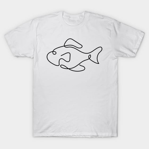 Fishy Bizzy T-Shirt by nankeedal
